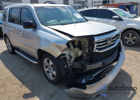 2014 Honda Pilot Ex-L z USA, uszkodzony, nr VIN 5FNYF3H67EB014062